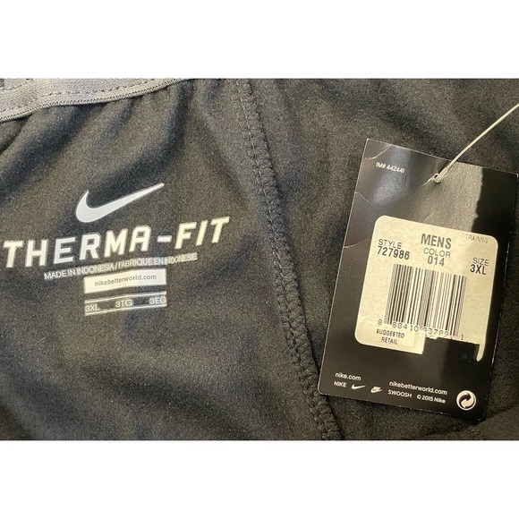 NEW Nike Therma Fit Joggers Mens 3XL Team Hyperspeed Fleece Sweatpants 727986 - Picture 4 of 8